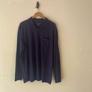 Tommy Bahama Island Zone - LS POLO XL Navy